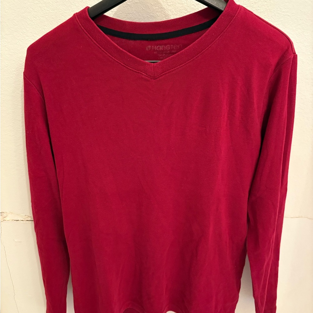 Men’s Hang Ten Sweatshirt - Red - Large